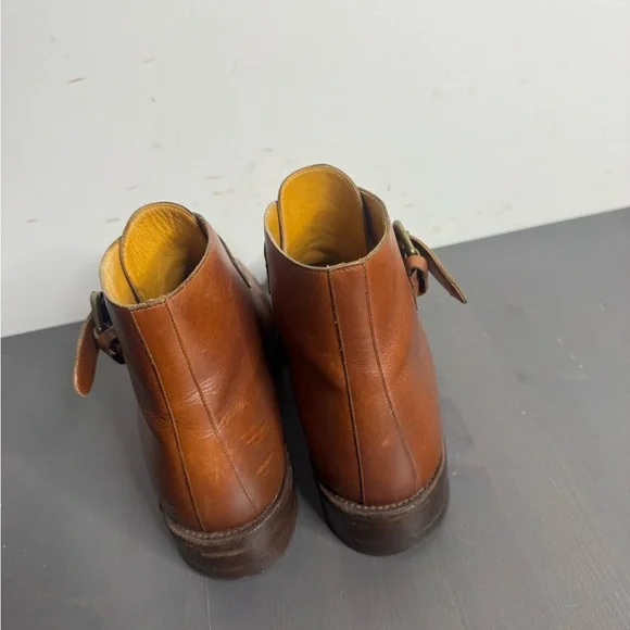 Polo Ralph Lauren Ankle Boots Men’s size 10D Brown Leather - Picture 9 of 9